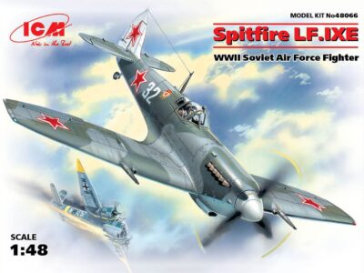 1:48 Scale ICM Spitfire LF.IXE Soviet Model Kit