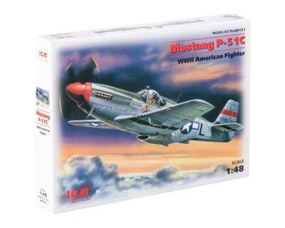 1:48 scale ICM Mustang P-51C WW2 Fighter Model Kit