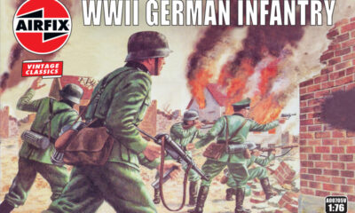 1:76 Scale Airfix WW2 German Infantry Model Kit