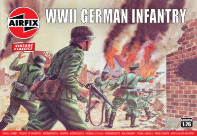 1:76 Scale Airfix WW2 German Infantry Model Kit
