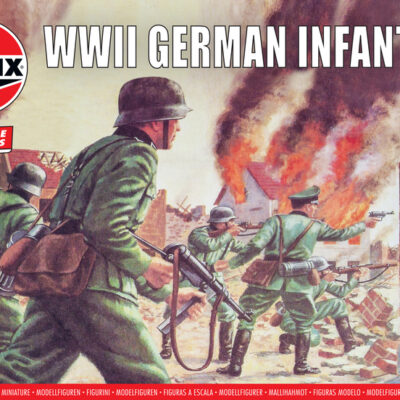 1:76 scale Airfix WW2 German Infantry Model Kit