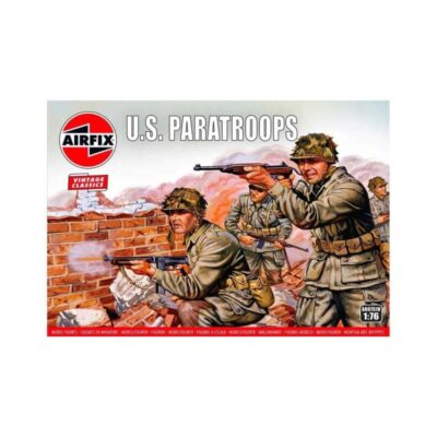 1:76 Scale Airfix US Paratroops Model Kit
