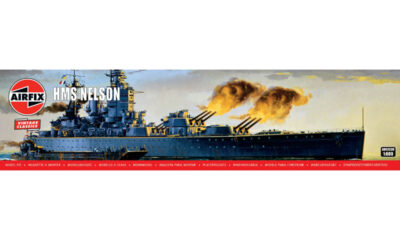 1:600 Scale Airfix HMS Nelson Model Ship Kit