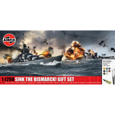 1:600 Scale Airfix Sink the Bismark 7 Ships Model Ship Kit