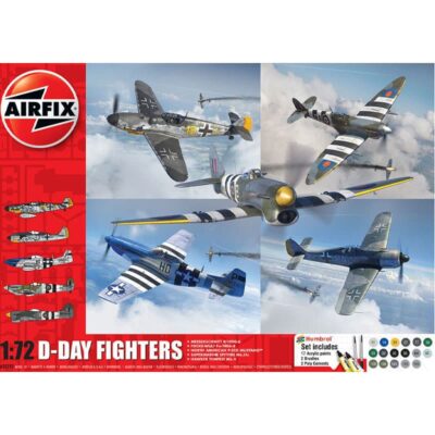 1:72 scale Airfix D-Day Fighters Model Kit