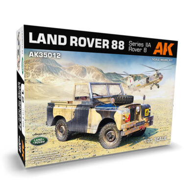 1:35 Scale AK Land Rover 88 Series 2 Army Model Kit