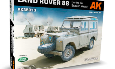 1:35 Scale AK Land Rover 88 Series 2 Model Kit
