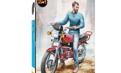 1:35 Scale AK Japanese Motorcycle Honda CG125 Model Kit