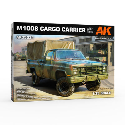 1:35 Scale AK GM Cargo Carrier Pick up M1008 Model Kit