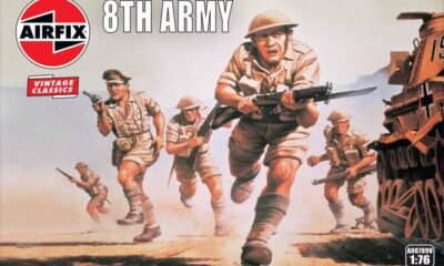 1:76 Scale Airfix 8th Army Model Kit