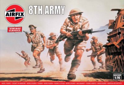1:76 Scale Airfix 8th Army Model Kit