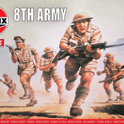 1:76 scale Airfix 8th Army Model Kit