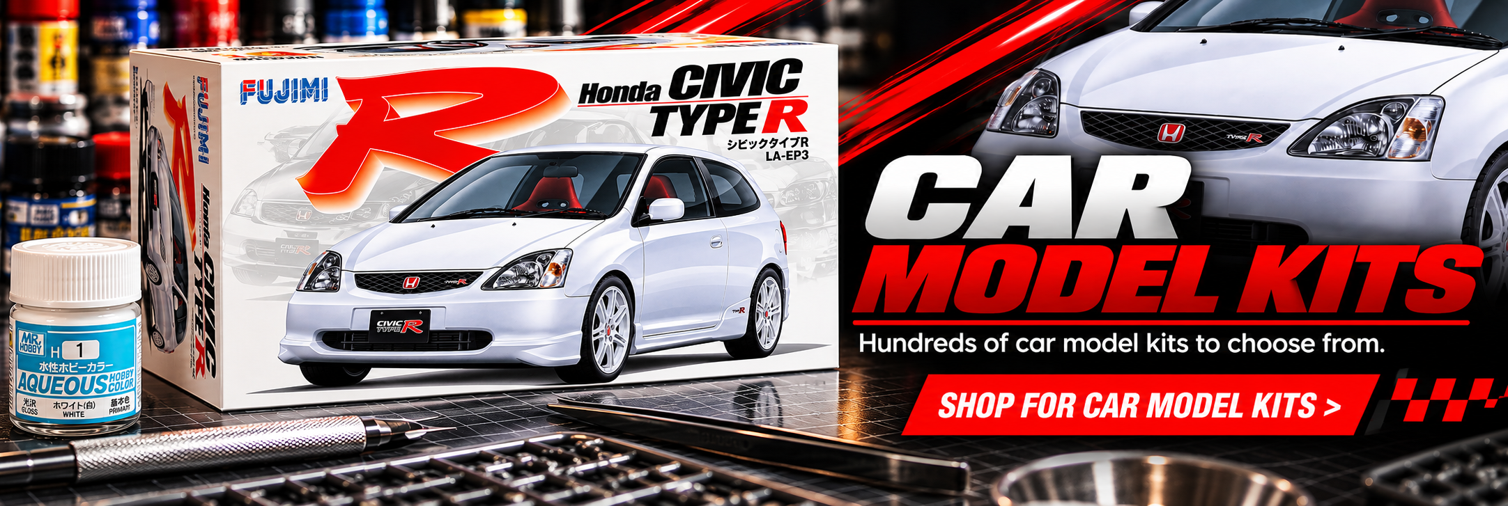 Car Plastic Model Kits