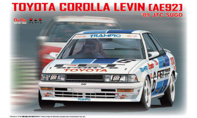 1:24 Scale NuNu Toyota Corolla Levin AE92 JTC Sugo 1989 Model Car Kit