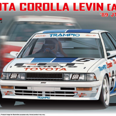1:24 Scale NuNu Toyota Corolla Levin AE92 JTC Sugo 1989 Model Car Kit