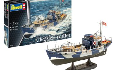 1:144 Scale Revell KFK Kriegsfischkutter Model Kit