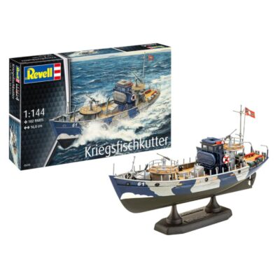 1:144 scale Revell KFK Kriegsfischkutter Model Kit