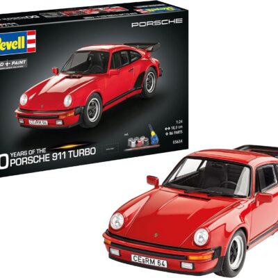 1:24 Scale Revell Porsche 911 Turbo 50 Years of 911 Turbo Model Car Kit