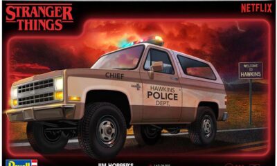 1:25 Scale Revell Stranger Things Jim Hoppers Chevy Blazer K5 Model Kit
