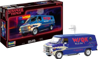 1:25 Scale Revell Stranger Things GMC WSQK Squawk Van Model Kit