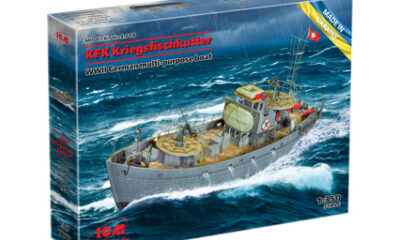 1:48 Scale ICM KFK Kriegsfischkutter Model Kit