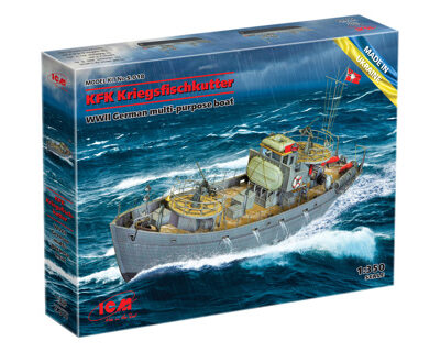 1:144 scale ICM KFK Kriegsfischkutter Model Kit