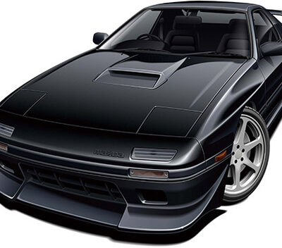 1:24 Scale Fujimi Mazda RX-7 FC3S (Initial D) Model Kit, Fujimi model kit, SKU 046792