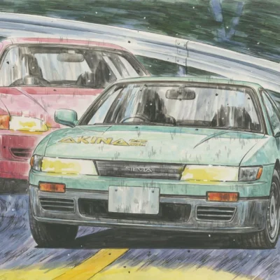 1:24 scale Fujimi Nissan S13 Silvia Kouichiro Iketani (Initial D) Model Kit