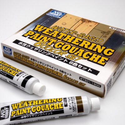 Mr Hobby Paint Gouache Weathering 6 Colour Set