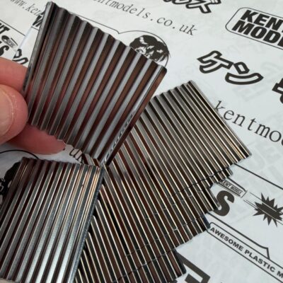 1:24 scale Kent Models Metal Diorama Fence Panels