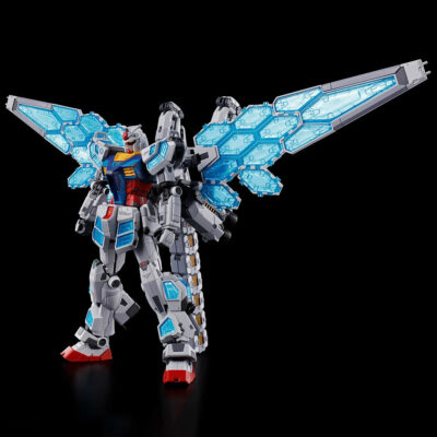 1:144 scale Bandai RX-78F00/E Gundam (EX-001 G.L.R.S.S. Feather Unit) Model Kit
